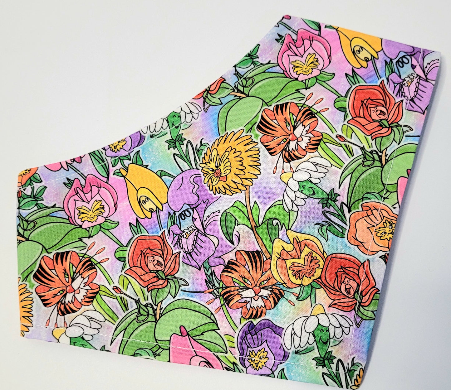 Talking flowers bandana