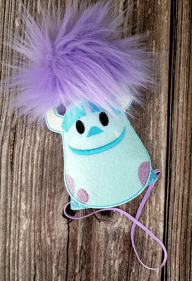 We scare beacuse we care Sulley party hat