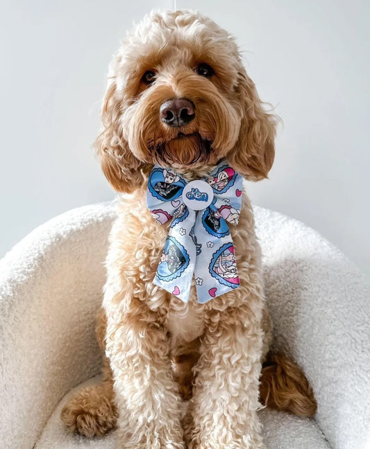 Lets go party slogan sailor bow