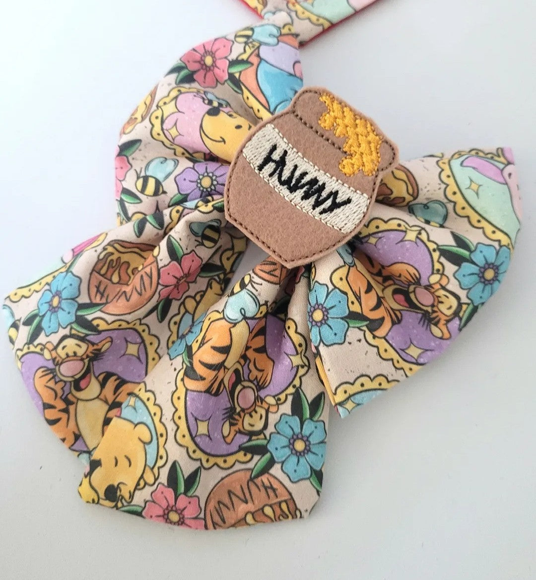 Hunny tattoo embroidered sailor bow