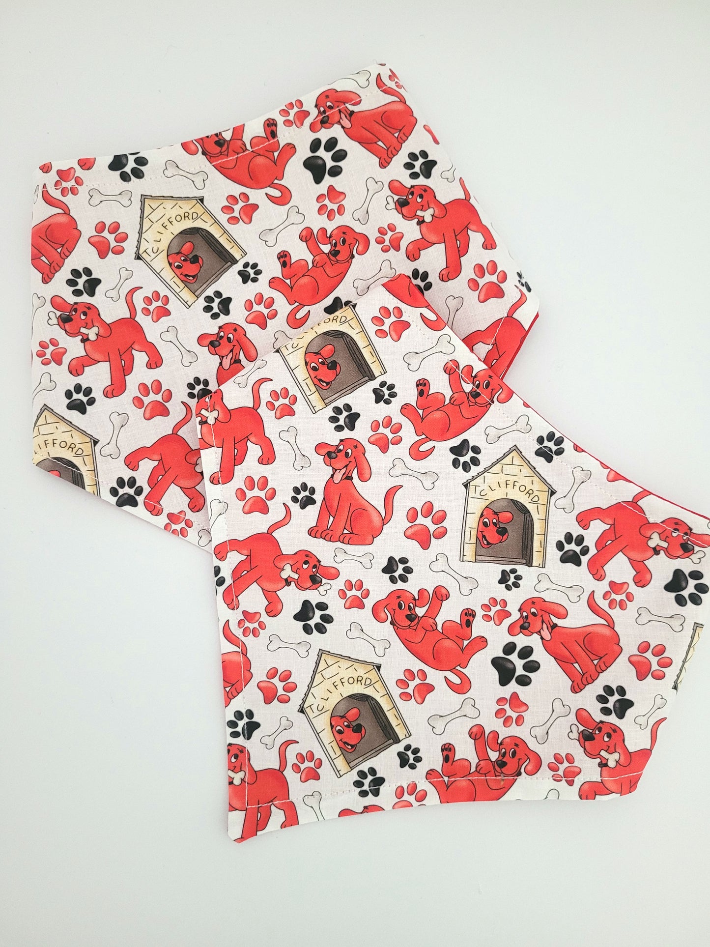 Big red dog bandana