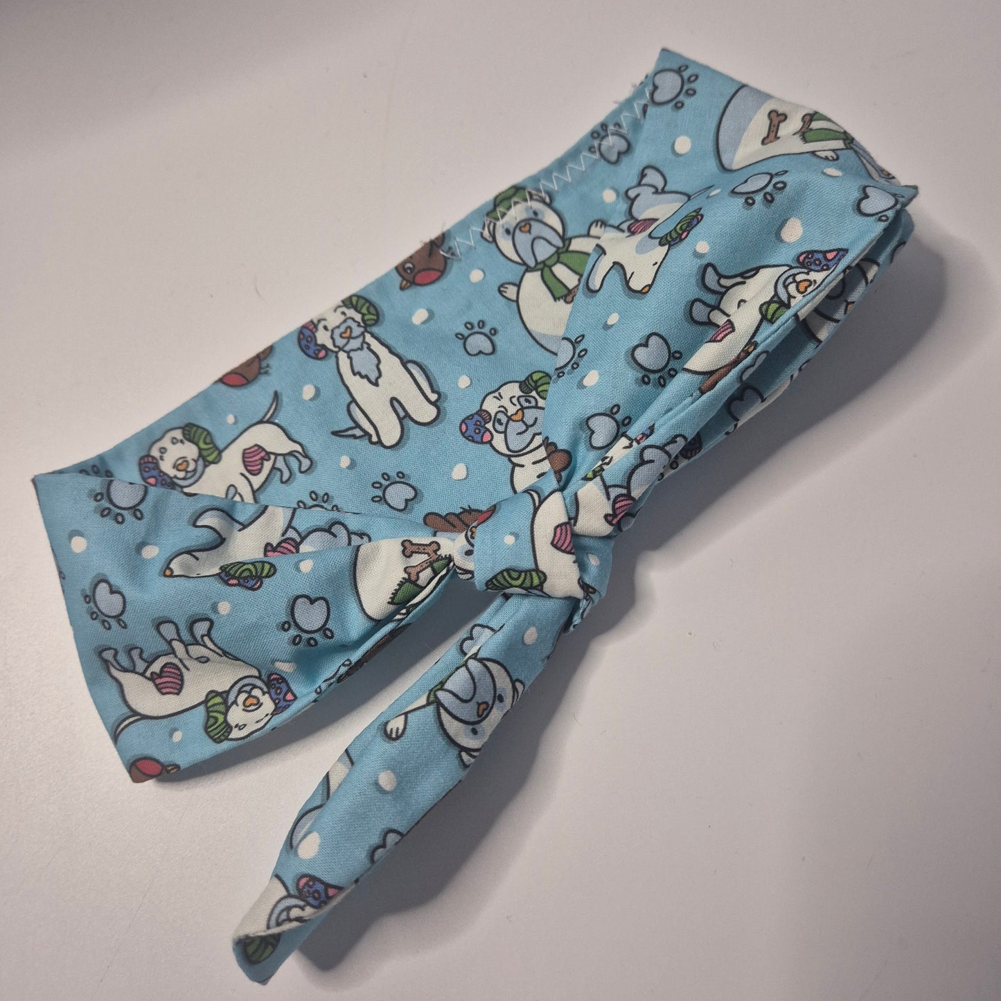 Up to 14" snowdog necktie