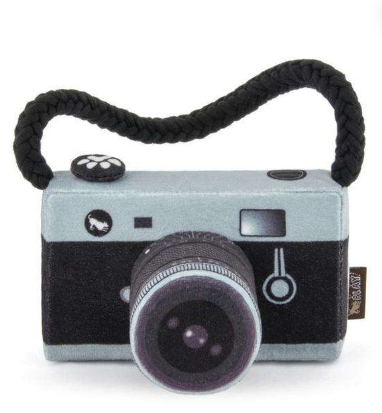 Dog plush camera toy