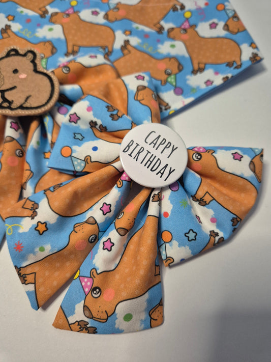 Cappy birthday slogan sailor bow