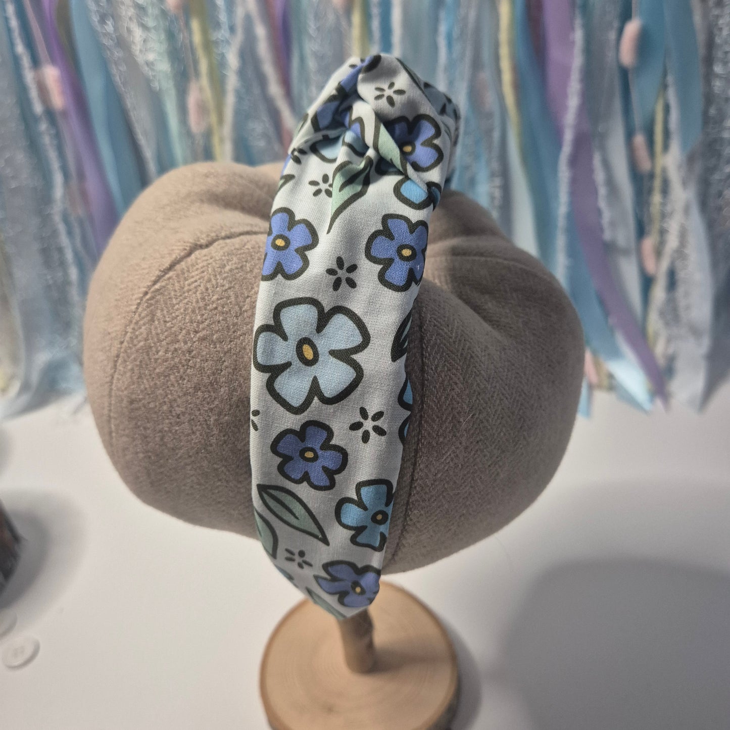 Forget me not headband