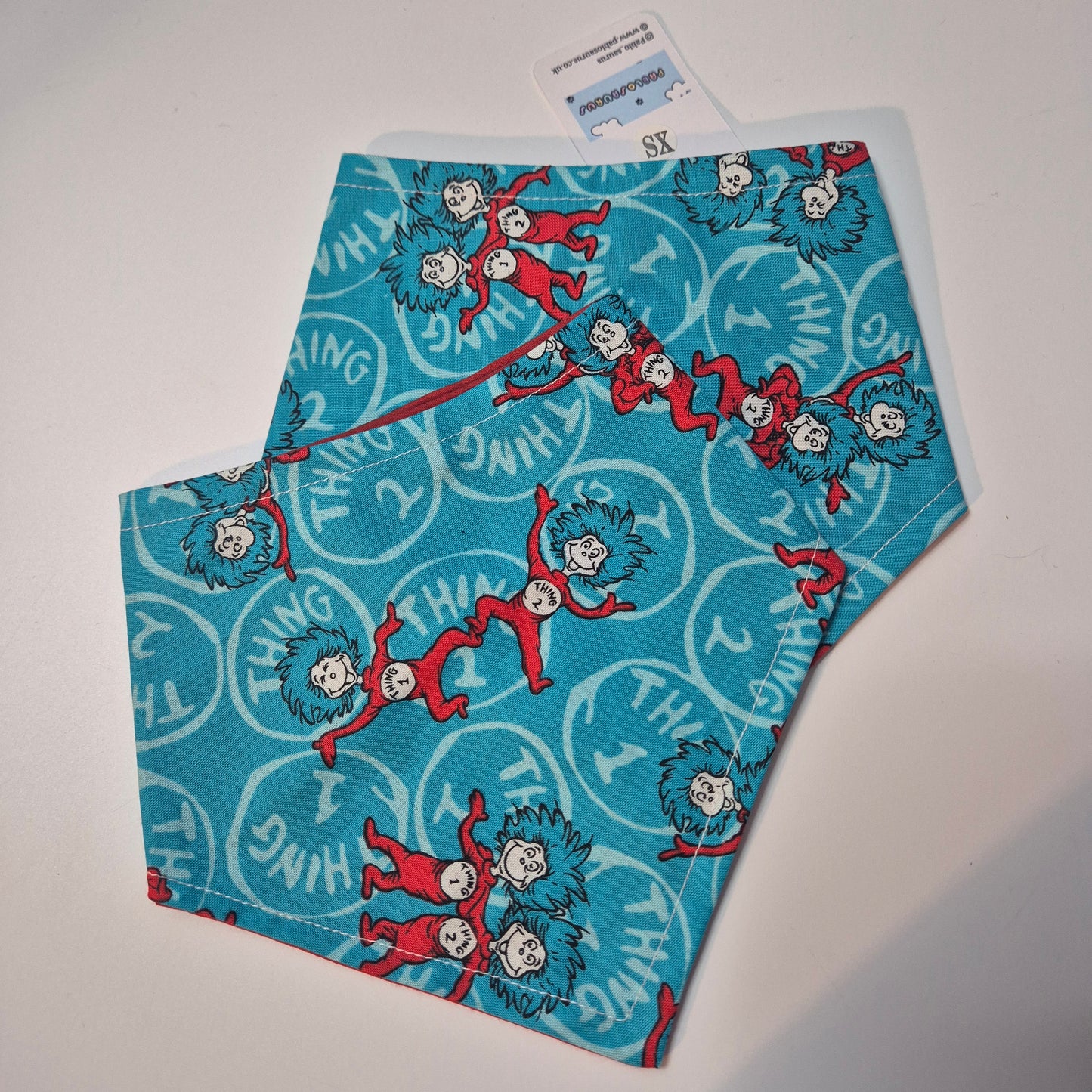 Xs thing 1 thing 2 bandana