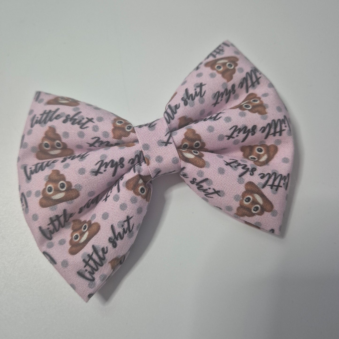 Lil shit pink bow