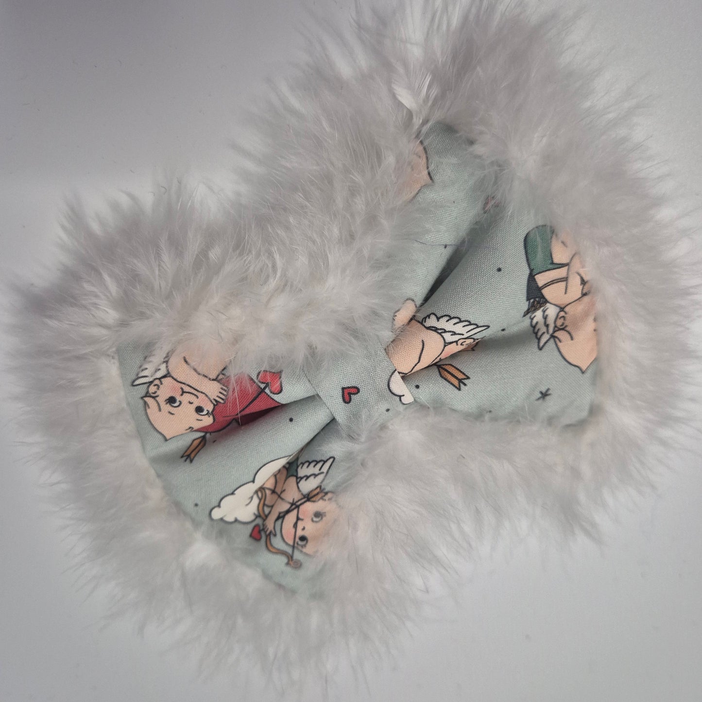 Fluffy cupid bowtie
