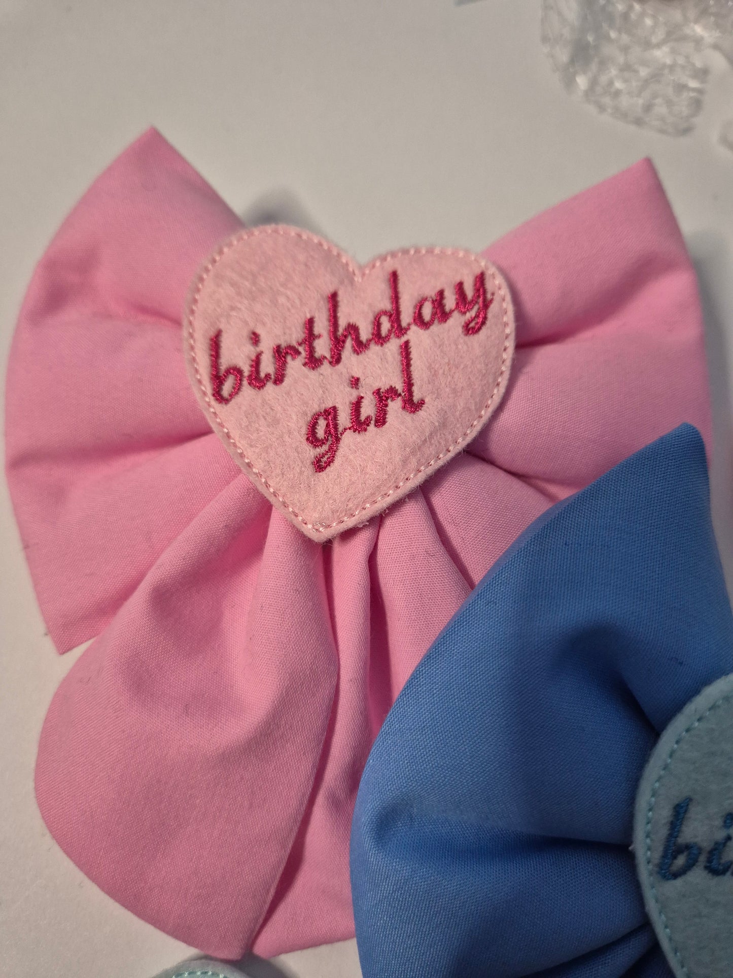 Birthday girl/bow sailor bow