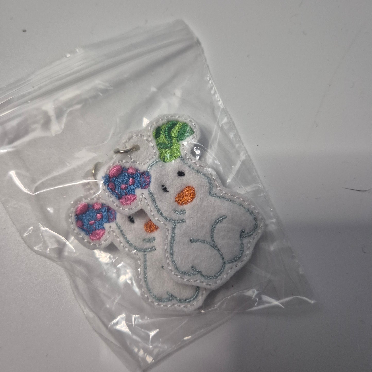Snowdog earrings