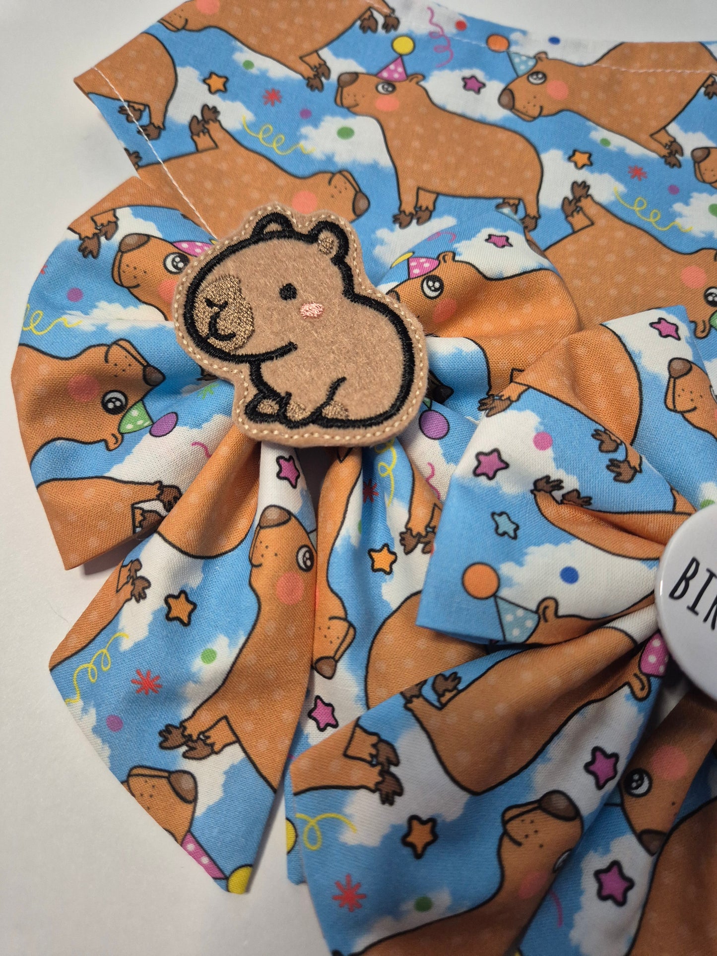 Cappy birthday slogan sailor bow