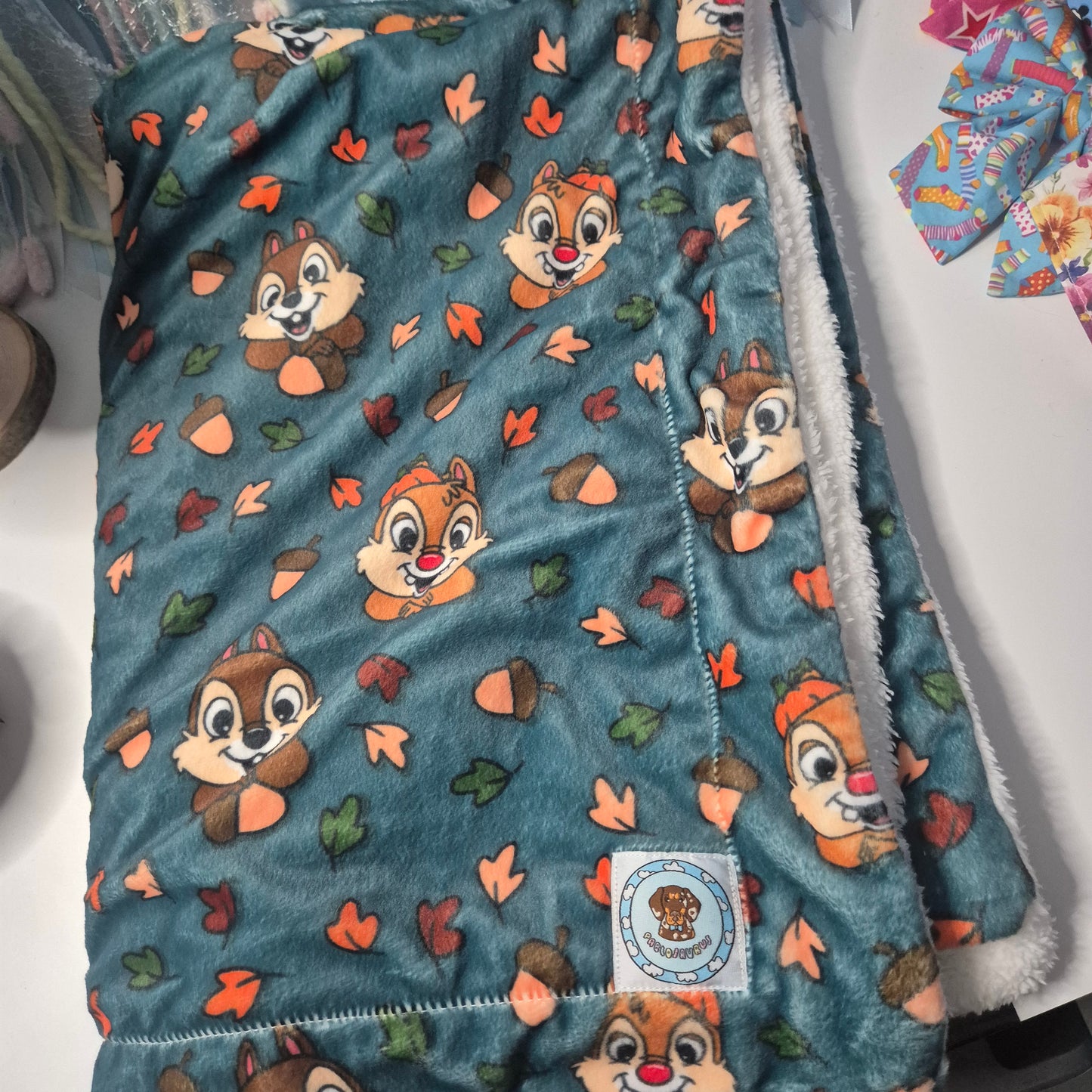 Chipmunks blanket