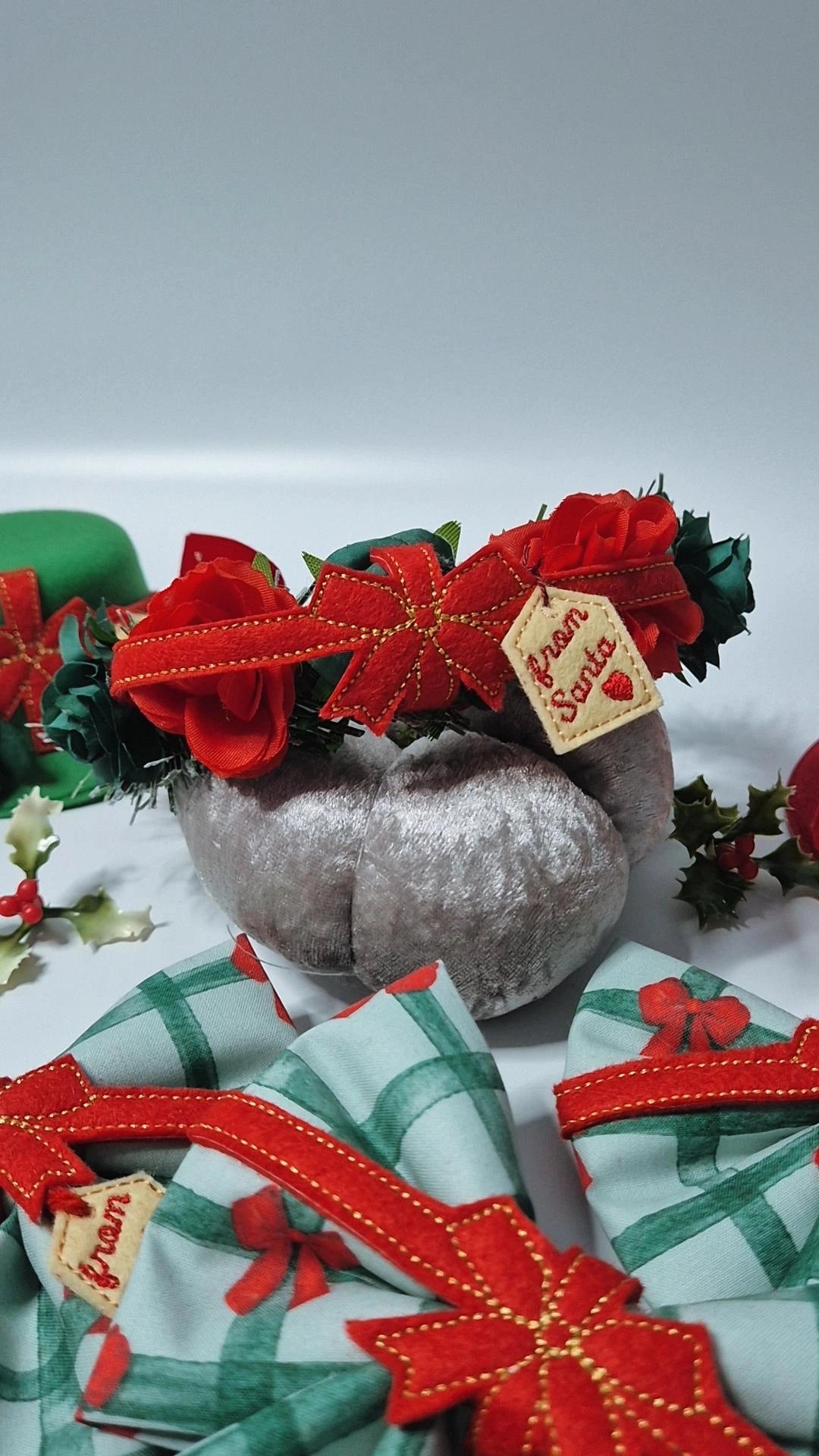 From santa made to order flower crown