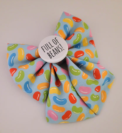 Full of beans slogan sailor bow