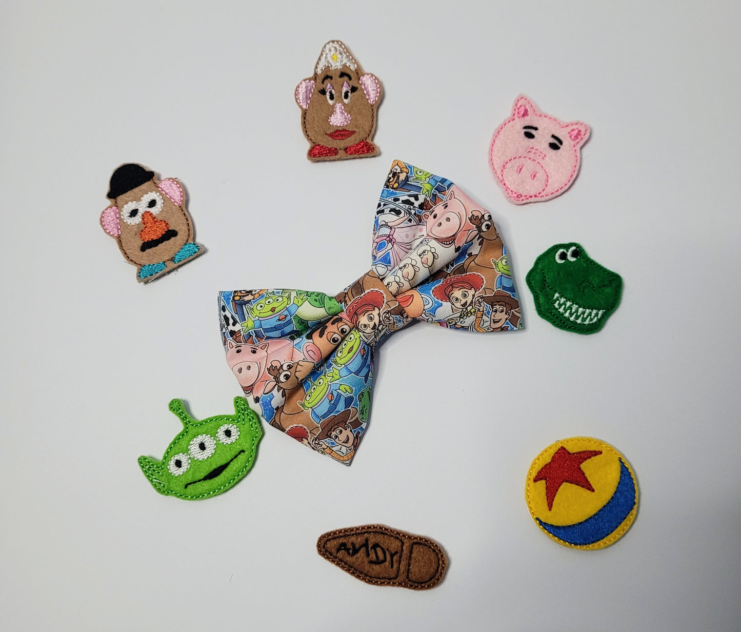 Andys toys embroidered bowtie