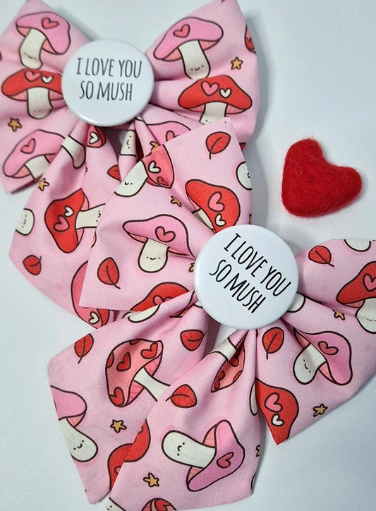 I love you so mush slogan sailor bow