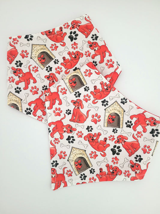 Big red dog bandana