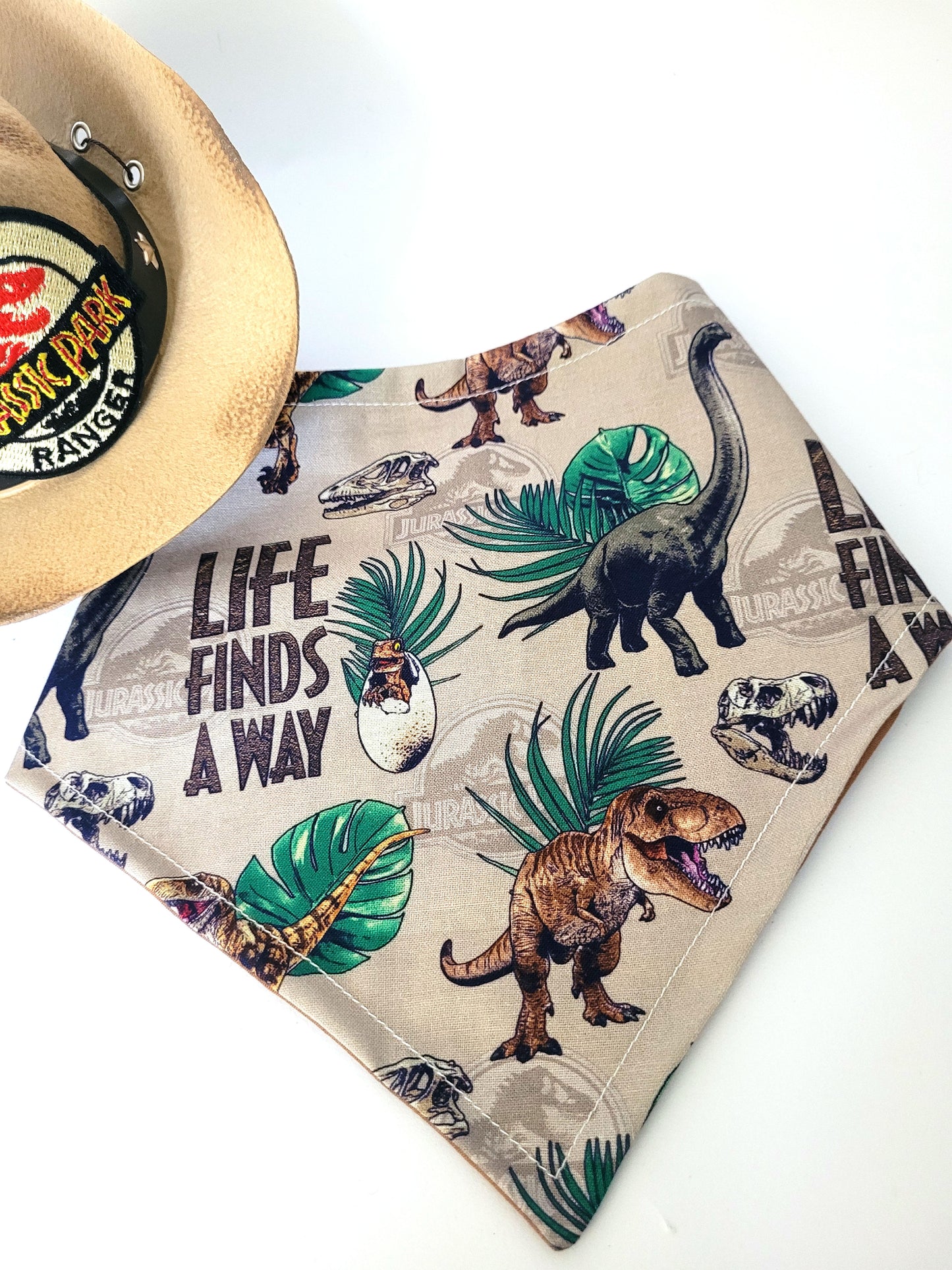 Dinosaur park bandana