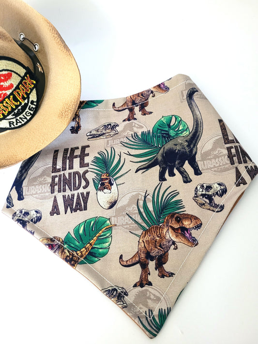 Dinosaur park bandana