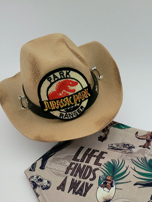 Dinosaur Park cowboy style hat
