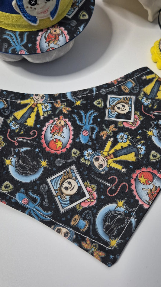 Button girl bandana