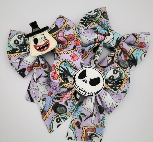 Nbc embroidered sailor bow