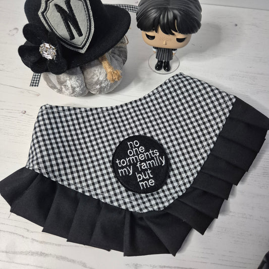 Noone torments my family ruffle bandana