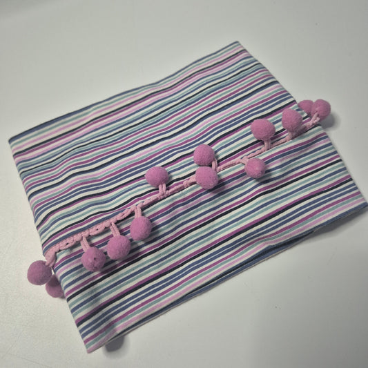 Up to 12" stripe snood