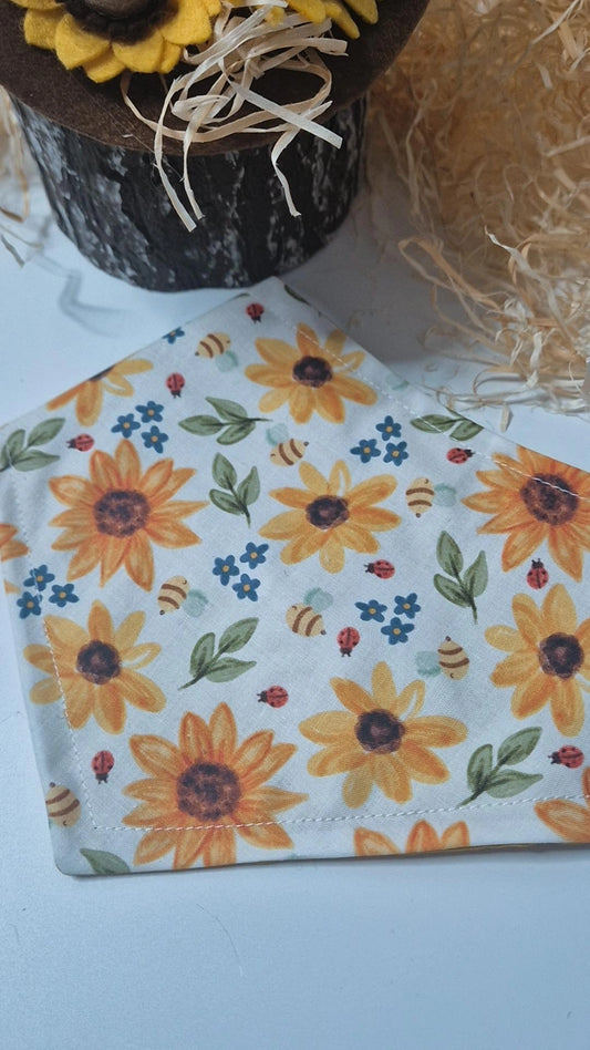 Sunflower bandana