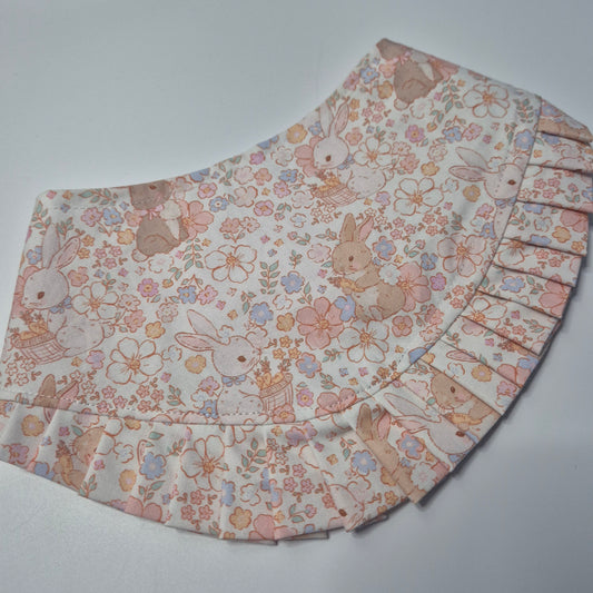 Small rabbit ruffle bandana
