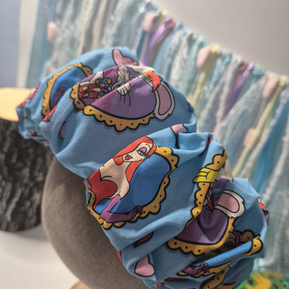 Rabbit Roger scrunchie headband