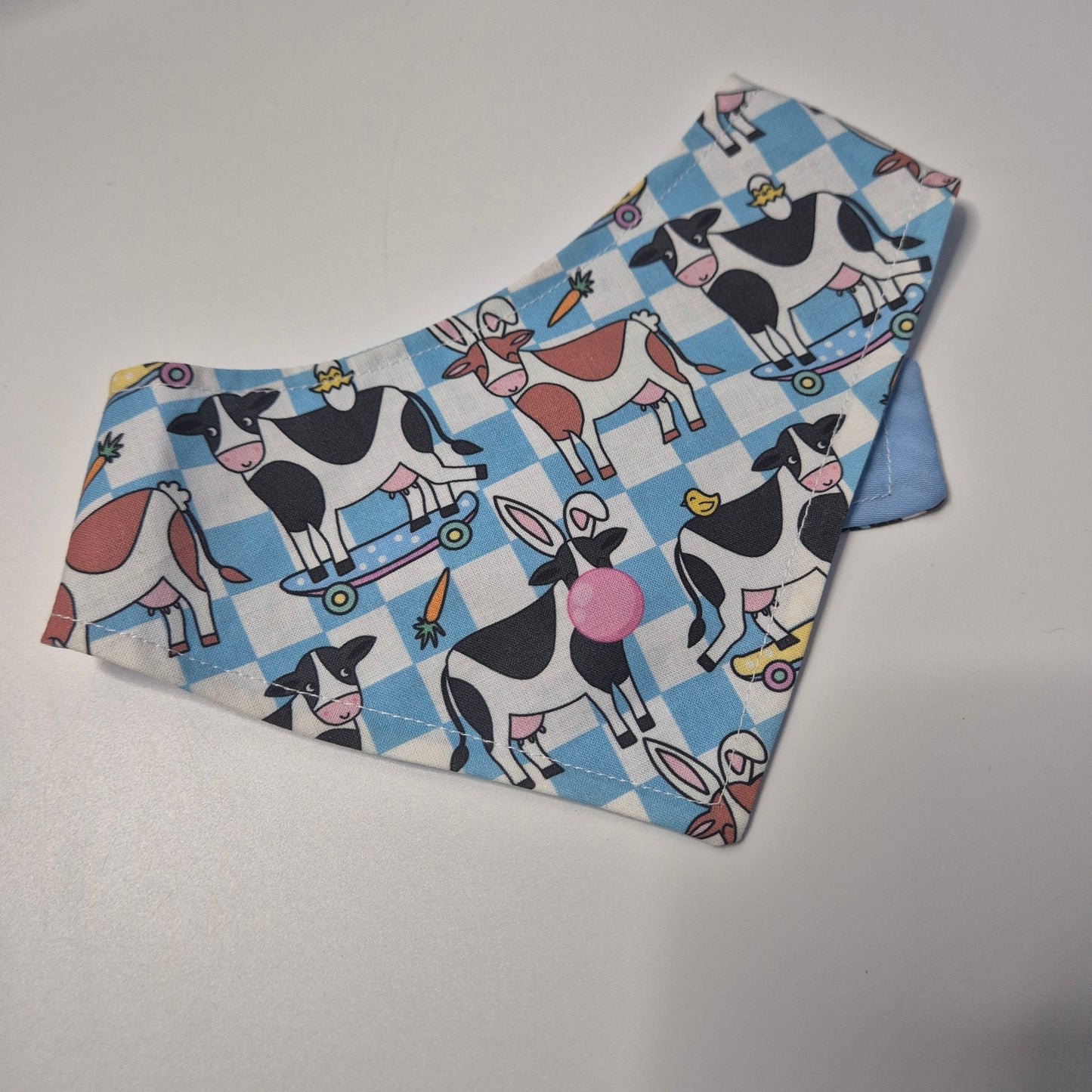 Small easter cow bandana