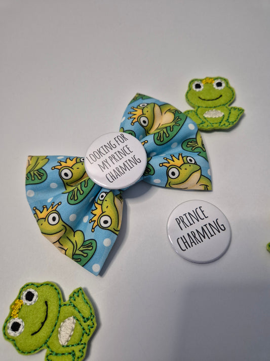 Prince charming slogan bowtie