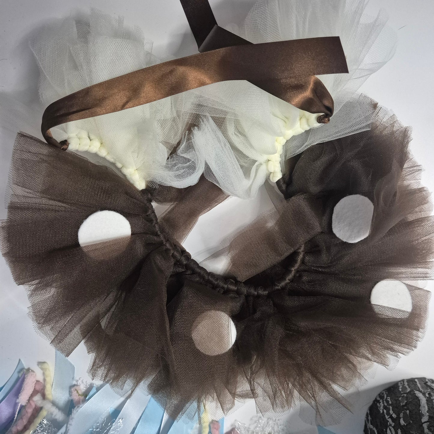 Christmas deer tutu 18"