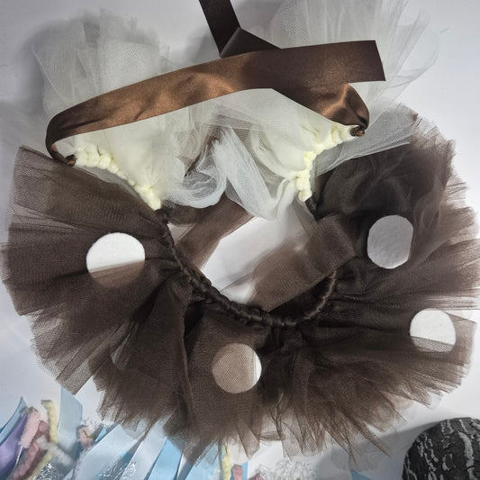 Christmas deer tutu 18"