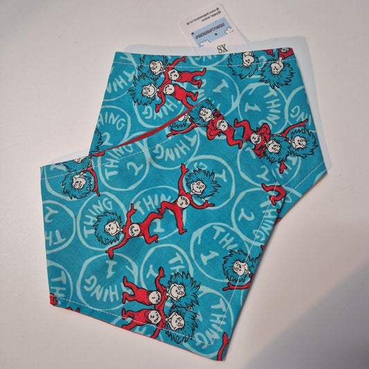 Xs thing 1 thing 2 bandana