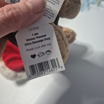 Retired jelly cat sausage dog bnwt