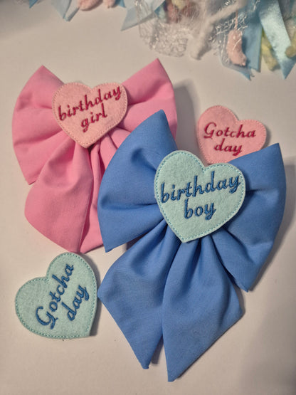 Birthday girl/bow sailor bow