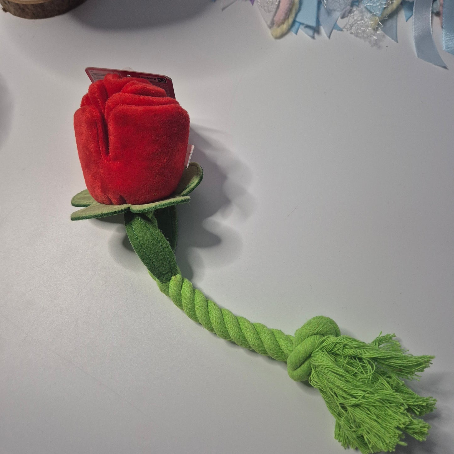 Rose tug toy