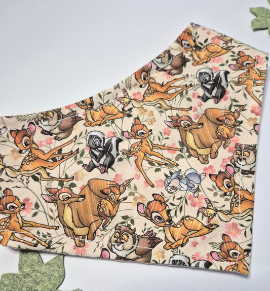 Autumn deer & friends bandana