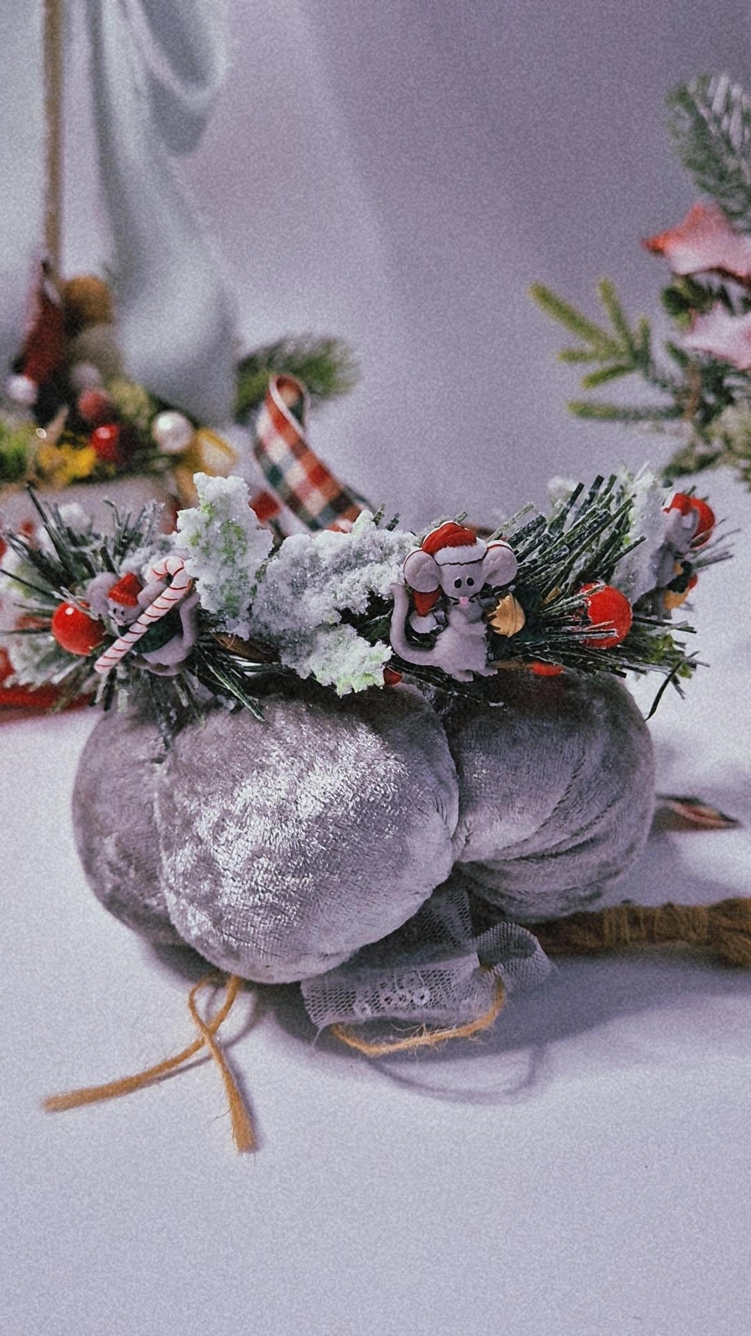 Twas the night before Christmas flower crown one available