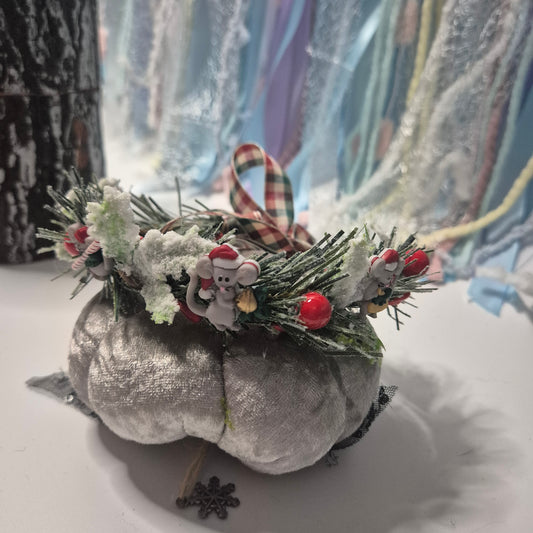 Mice Xmas flower crown