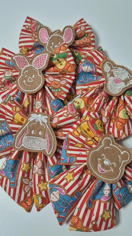 100 acre gingerbread cookies embroidered sailor bows
