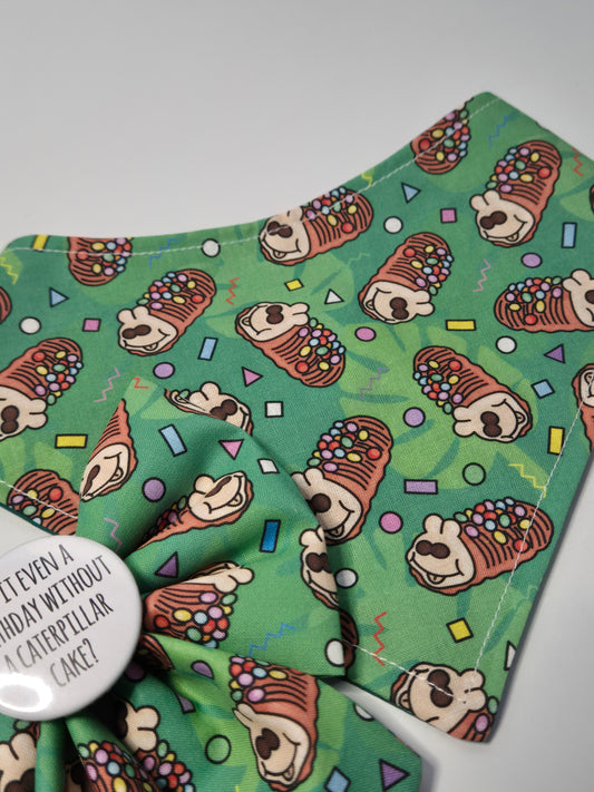 Caterpillar cake bandana