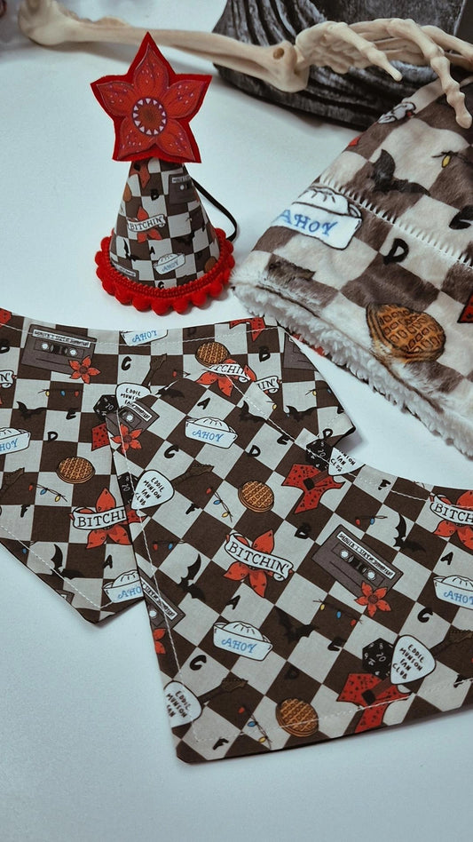Upside down bandana