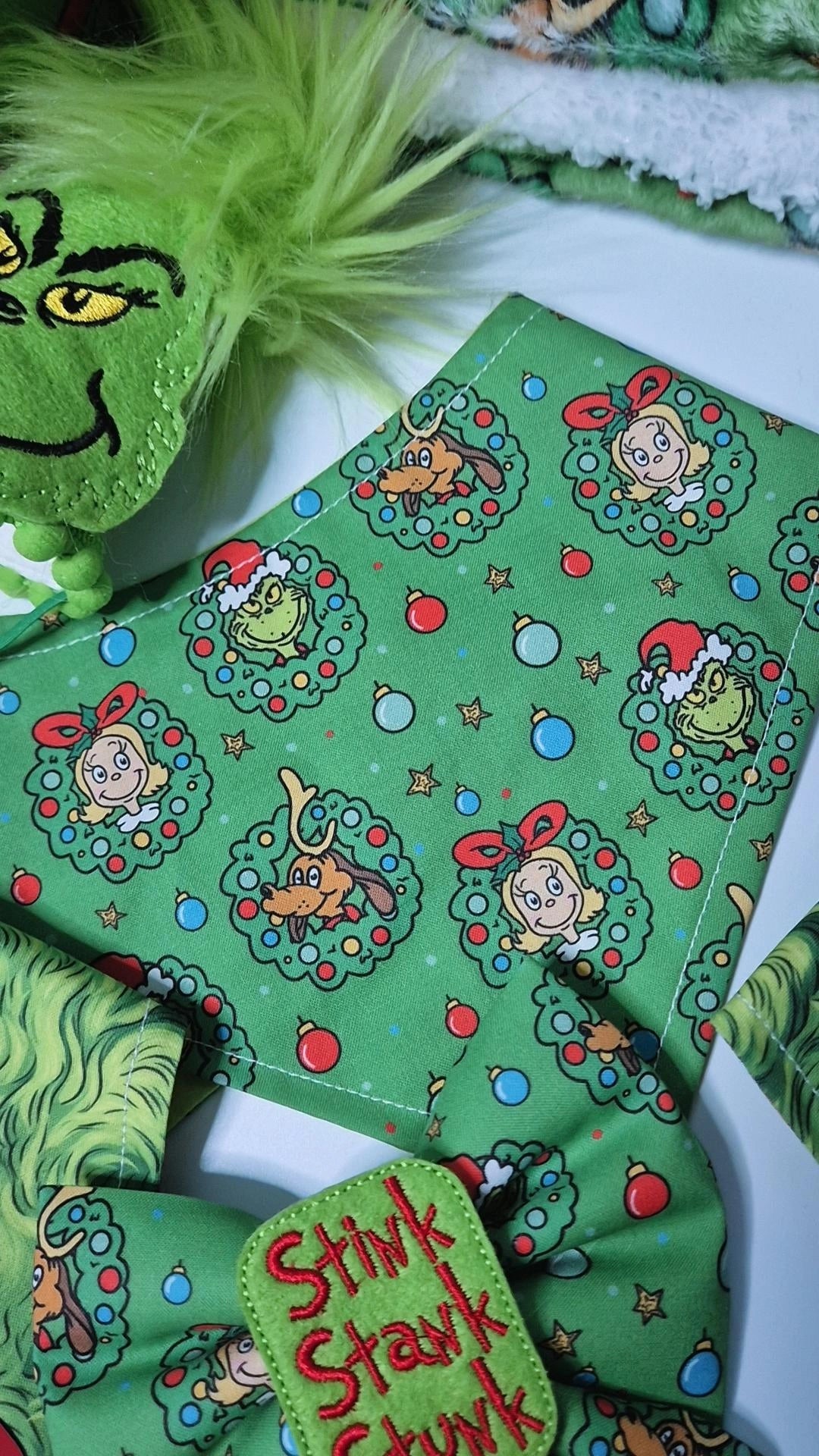 Merry grinchmas bandana