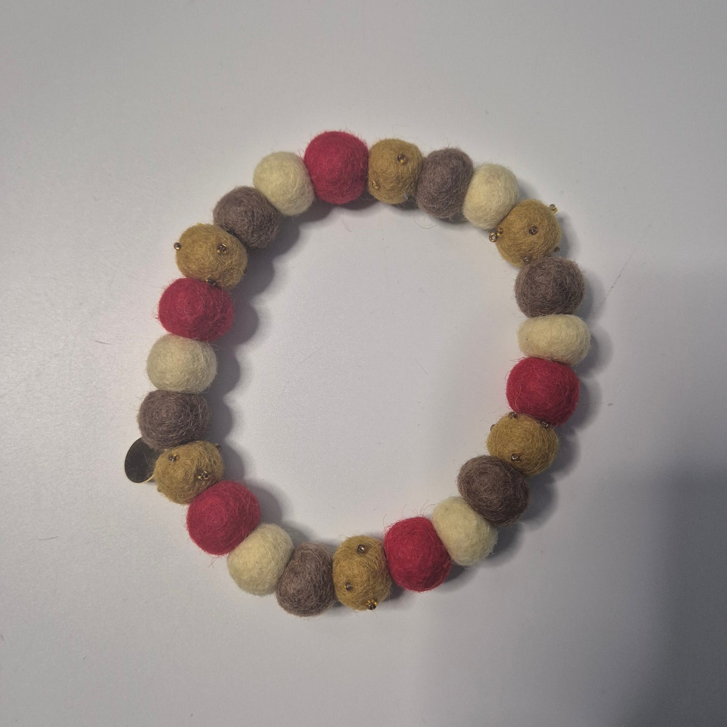 12" reindeer pom collar