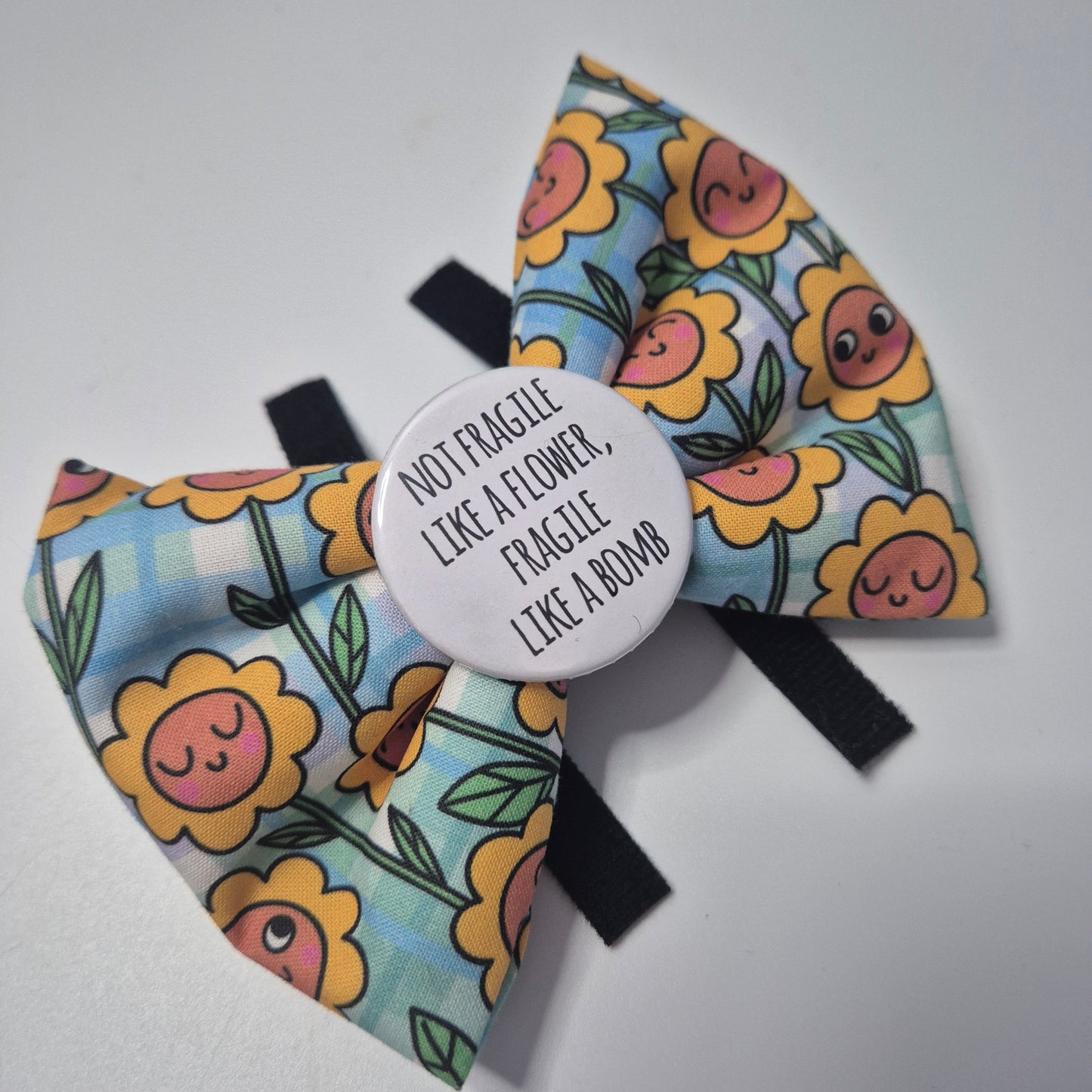 Flower bomb bowtie