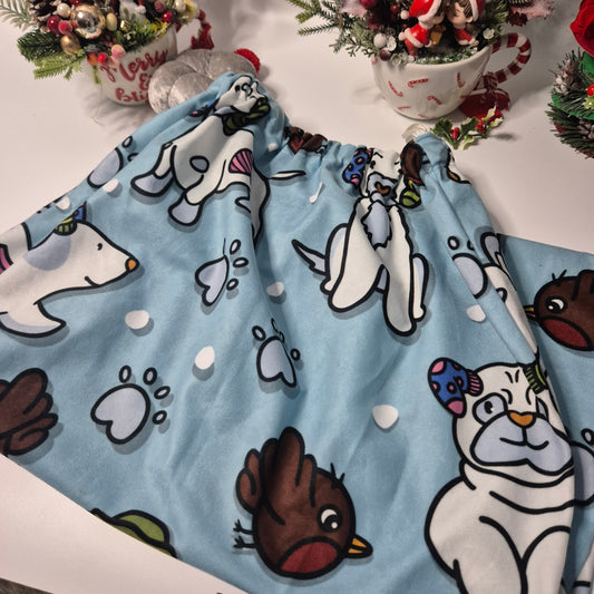 Snowdog santa sack