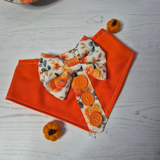 Pumpkin patch shirt bandana